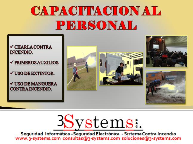 CAPACITACION AL PERSONAL
