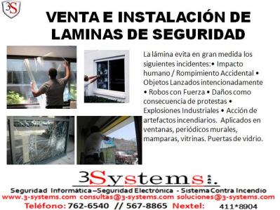 Instalaci&oacute;n de Laminas de seguridad Ventanas y espejos
