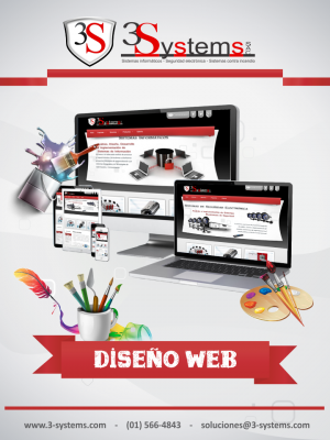 Dise&ntilde;o y desarrollo webSite 3systems